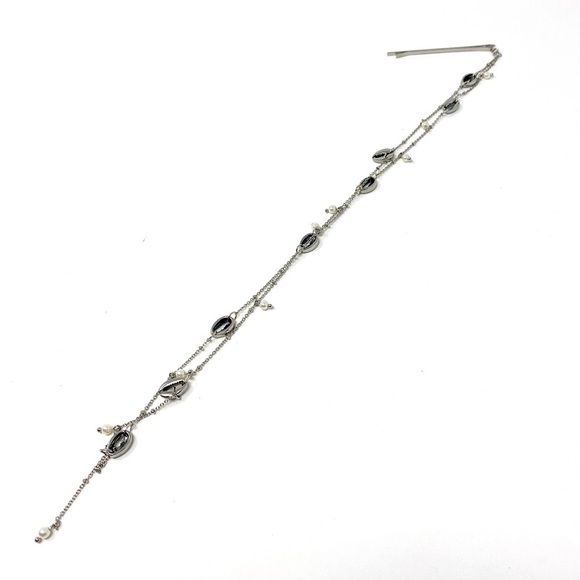 Free People Accessories - New Free People Shell Hair Clip Braid In Silver Pearl Cowrie Beach Extension